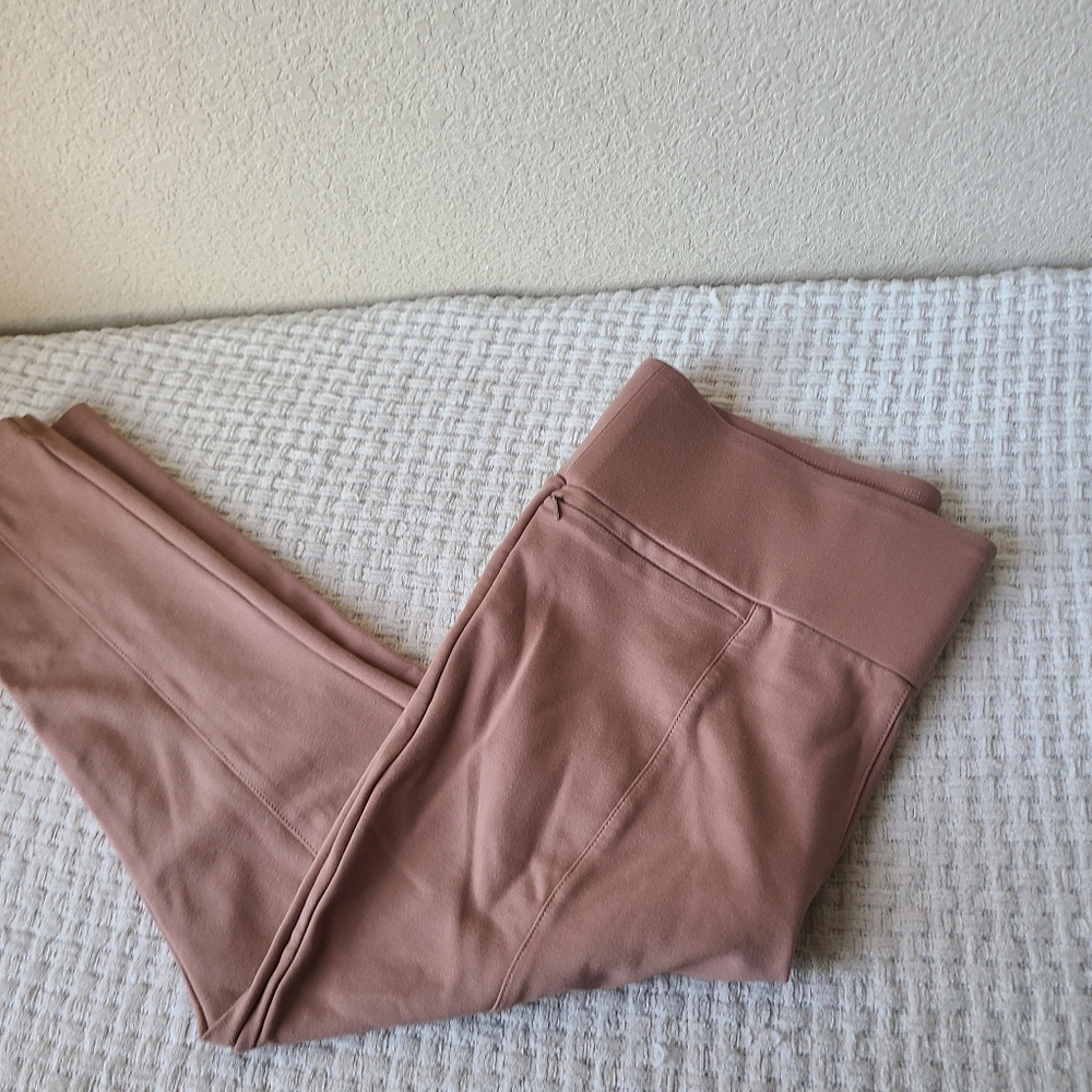 Betabrand Mauve Leggings Pants Women's Size XL Petite